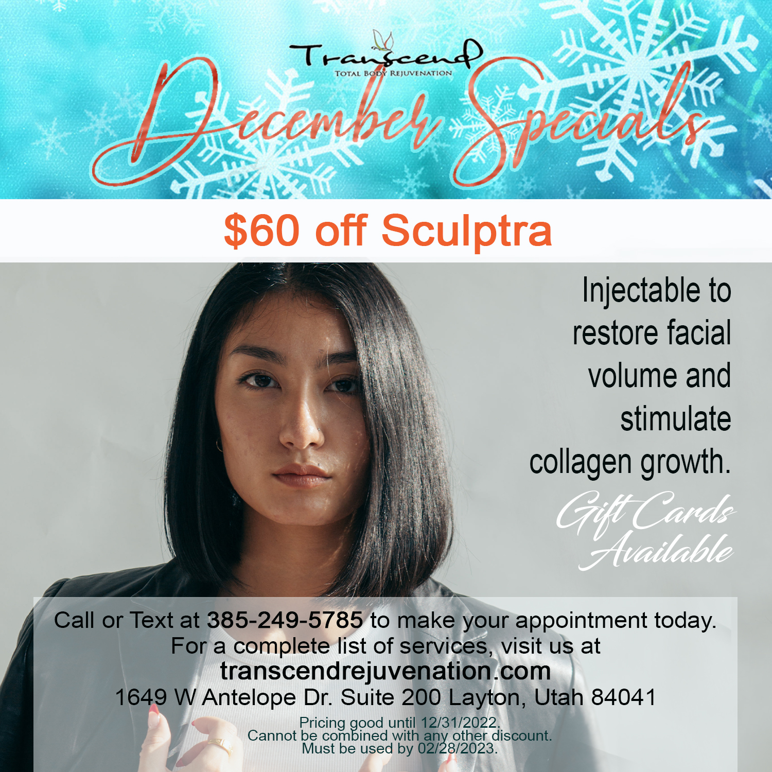 (Injectable to restore facial volume and stimulate collagen growth)